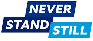 NEVER STAND STILL logo