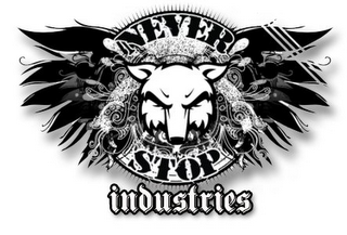 NEVER STOP INDUSTRIES logo