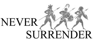 NEVER SURRENDER logo