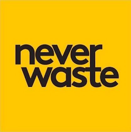 NEVER WASTE logo