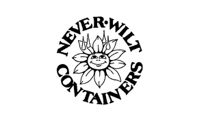 NEVER-WILT CONTAINERS logo