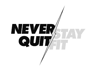 NEVERQUITSTAYFIT logo
