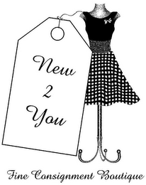 NEW 2 YOU FINE CONSIGNMENT BOUTIQUE logo
