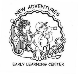 NEW ADVENTURES EARLY LEARNING CENTER A B C logo