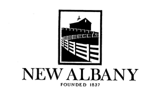 NEW ALBANY FOUNDED 1837 logo