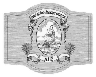 NEW ALBION BREWING COMPANY ALE logo