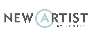 NEW ARTIST BY CENTRE logo