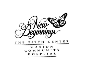 NEW BEGINNINGS THE BIRTH CENTER MARION COMMUNITY HOSPITAL logo