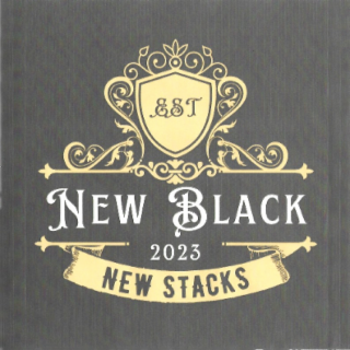 NEW BLACK NEW STACKS EST 2023 logo