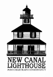 NEW CANAL LIGHTHOUSE  PONTCHARTRAIN CONSERVANCY logo