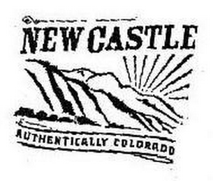 NEW CASTLE AUTHENTICALLY COLORADO logo