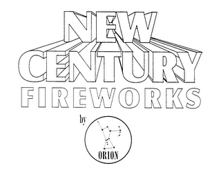 NEW CENTURY FIREWORKS BY ORION logo