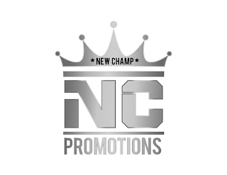 NEW CHAMP NC PROMOTIONS logo