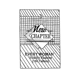 NEW CHAPTER EVERY WOMAN VITALITY FACTORS (180 TABLETS) logo