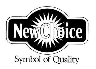 NEW CHOICE SYMBOL OF QUALITY logo