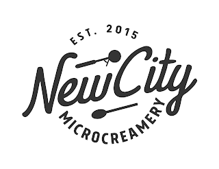 NEW CITY MICROCREAMERY EST. 2015 logo