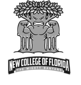NEW COLLEGE OF FLORIDA THE MIGHTY BANYANS logo