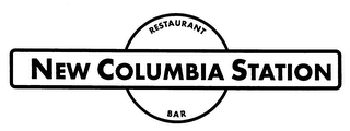 NEW COLUMBIA STATION RESTAURANT BAR logo