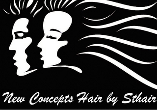 NEW CONCEPTS HAIR BY STHAIR logo