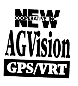 NEW COOPERATIVE INC. AGVISION GPS/VRT logo