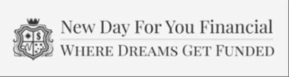 NEW DAY FOR YOU FINANCIAL WHERE DREAMS GET FUNDED logo