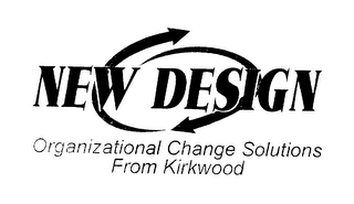 NEW DESIGN ORGANIZATIONAL CHANGE SOLUTIONS FROM KIRKWOOD logo