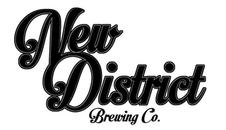 NEW DISTRICT BREWING CO. logo