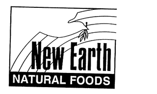NEW EARTH NATURAL FOODS logo