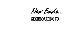 NEW ENDS. . . SKATEBOARDING CO. logo