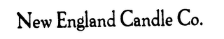 NEW ENGLAND CANDLE CO. logo