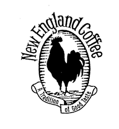 NEW ENGLAND COFFEE A TRADITION OF GOOD TASTE logo