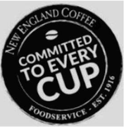 NEW ENGLAND COFFEE COMMITTED TO EVERY CUP FOODSERVICE - EST. 1916 logo