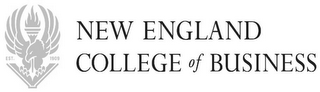 NEW ENGLAND COLLEGE OF BUSINESS EST. 1909 logo