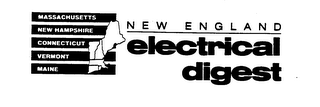 NEW ENGLAND ELECTRICAL DIGEST MASSACHUSETTS NEW HAMPSHIRE CONNECTICUT VERMONT MAINE logo
