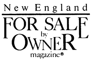 NEW ENGLAND FOR SALE BY OWNER MAGAZINE logo