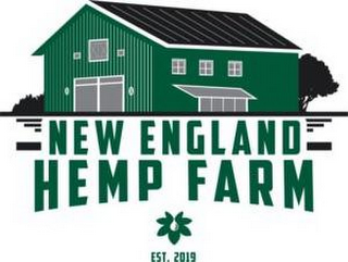 NEW ENGLAND HEMP FARM EST 2019 logo