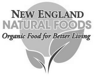 NEW ENGLAND NATURAL FOODS ORGANIC FOOD FOR BETTER LIVING logo