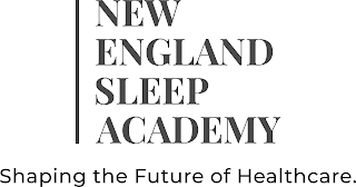 NEW ENGLAND SLEEP ACADEMY SHAPING THE FUTURE OF HEALTHCARE. logo