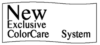 NEW EXCLUSIVE COLORCARE SYSTEM logo