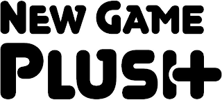 NEW GAME PLUSH logo
