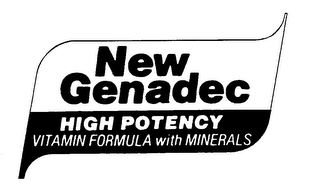 NEW GENADEC HIGH POTENCY VITAMIN FORMULA WITH MINERALS logo