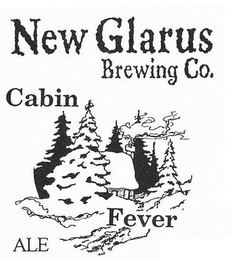 NEW GLARUS BREWING CO. CABIN FEVER ALE logo