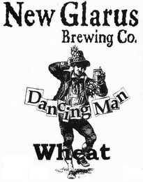 NEW GLARUS BREWING CO. DANCING MAN WHEAT logo