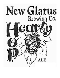 NEW GLARUS BREWING CO. HOP HEARTY ALE logo