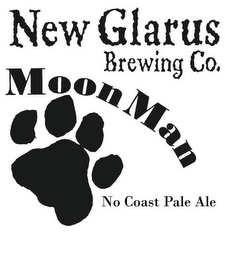 NEW GLARUS BREWING CO. MOON MAN NO COAST PALE ALE logo