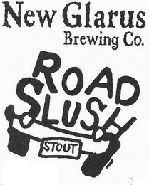 NEW GLARUS BREWING CO. ROAD SLUSH STOUT logo