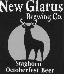 NEW GLARUS BREWING CO. STAGHORN OCTOBERFEST BEER logo