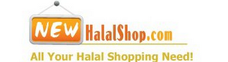 NEW HALAL SHOP .COM ALL YOUR HALAL SHOPPING NEED! logo