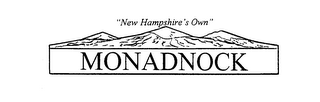 "NEW HAMPSHIRE'S OWN" MONADNOCK logo