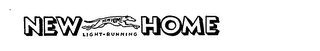 NEW HOME LIGHT-RUNNING logo